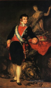Fernando VIIFrancisco de Goya Pinturas al óleo